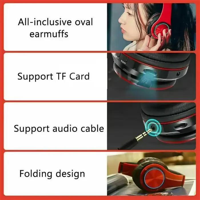 Écouteurs Bluetooth pliables