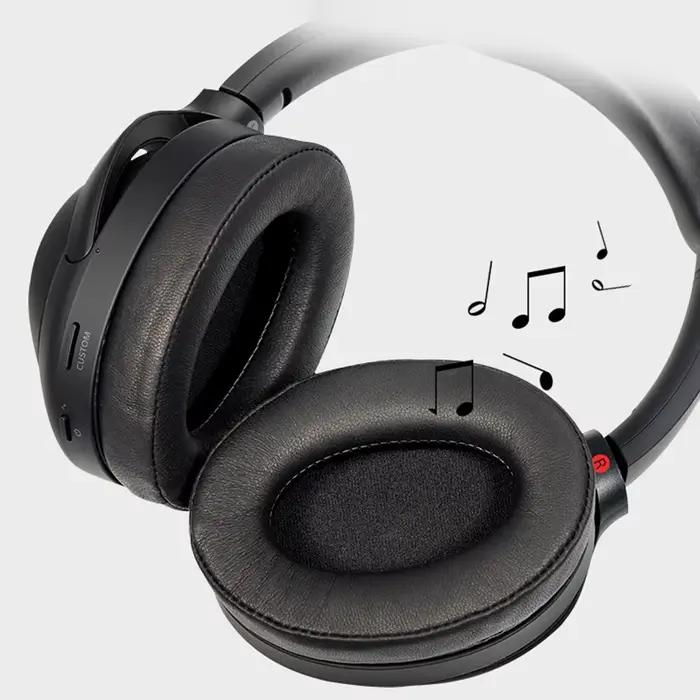 Coussinets doreille en cuir haute qualite pour ecouteurs Sony WH-1000XM2 XM3 XM4 isolation sonore confort durable polycolore occassions speciales