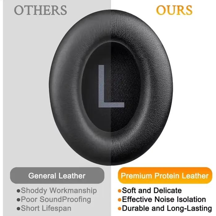 Coussinets d'oreille durables pour écouteurs Bose NC700 en cuir et mousse à mémoire de forme pour une expérience audio immersive et confortable occaions spéciales