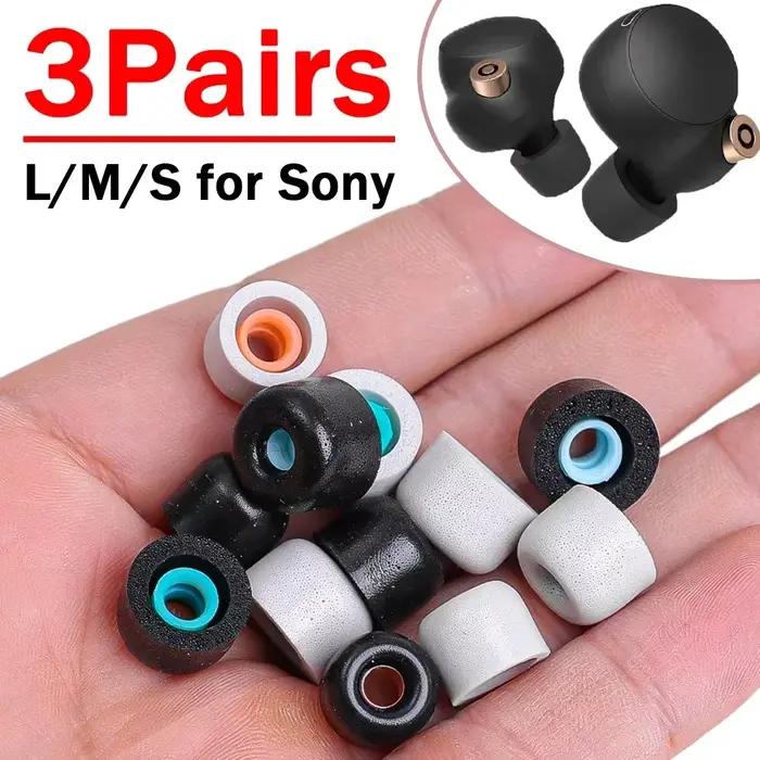 Remplacement Écouteurs en mousse à mémoire de forme embouts d'oreille pour Sony WF-1000XM4 WF-1000XM3 suppression du