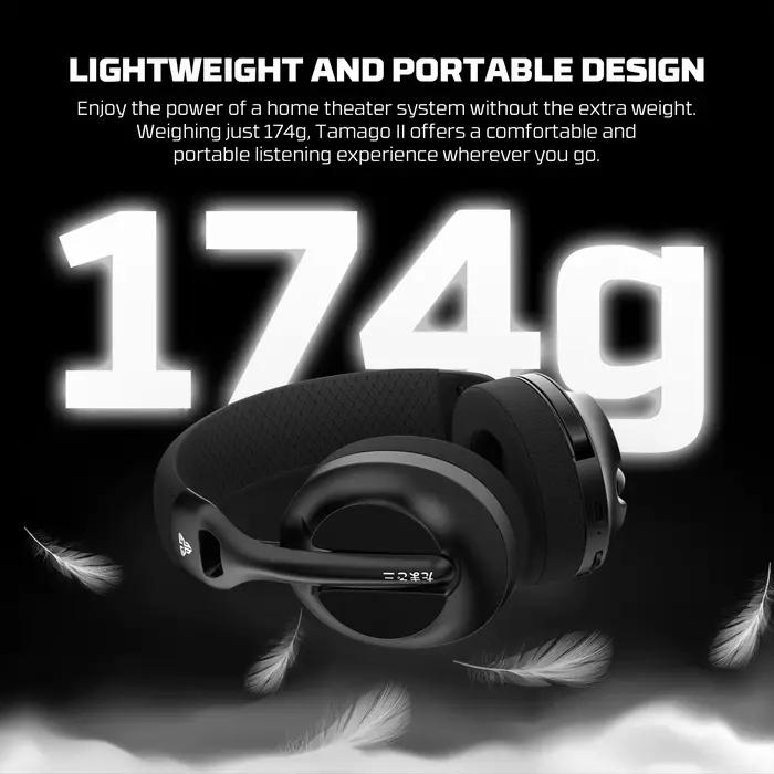 FANTECH WHG04 TAMAGO II casque de jeu BT5.3 faible latence 2.4G