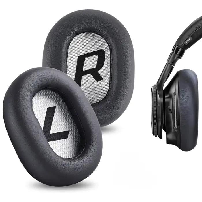 Coussinets d oreille en cuir souple pour écouteurs Plantronics Backbeat Pro 2 SE Voyager 8200UC confortables et protecteurs pour femmes et hommes ocassions quotidiennes et sportives