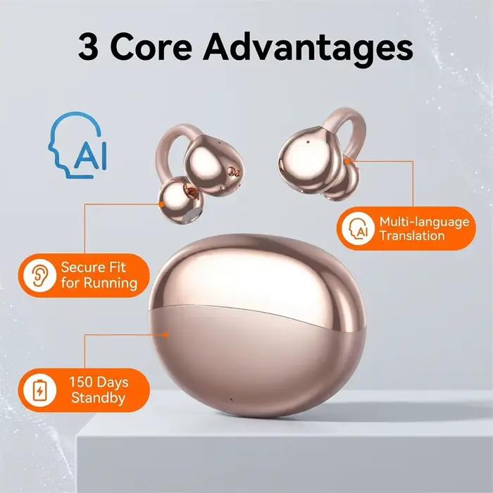 Écouteurs de traduction IA M110 : Traduction Bluetooth en temps réel