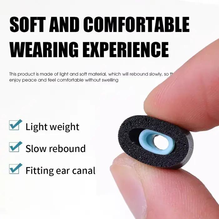 Embouts d'écouteurs de remplacement en mousse à mémoire de forme pour Sony WF-1000XM4 WF-1000XM3