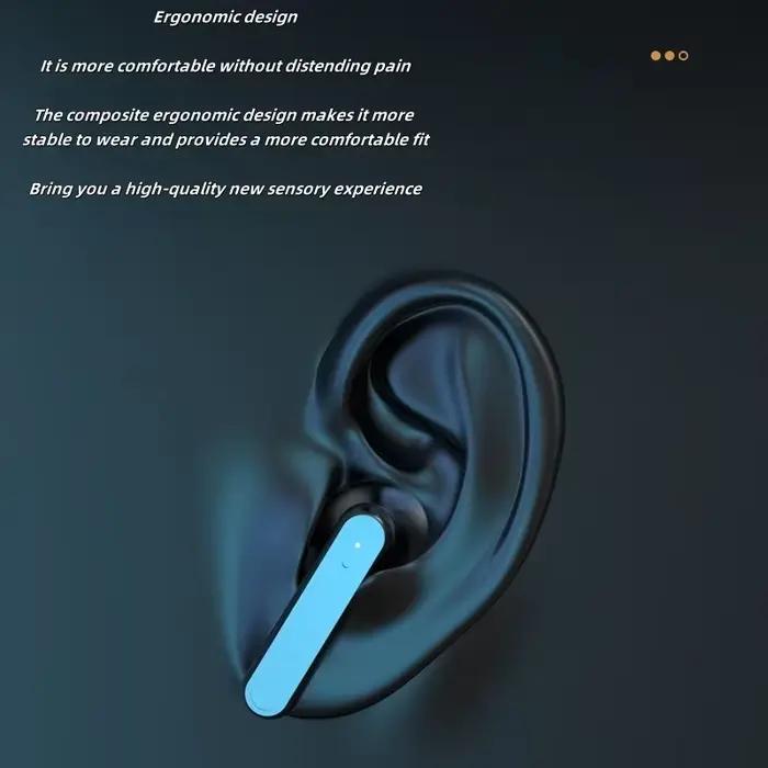 Ecouteurs S20 Bluetooth Miroir Sans Fil Stéréo pour Sport et Musique Haute Qualité Occasions Spéciales