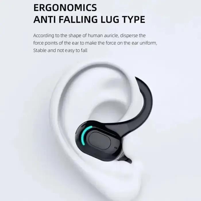 F8 Bluetooth 5.2 écouteur sans fil crochet d'oreille Mini casque d'affaires HIFI basse suppression du bruit sport jeu écouteurs