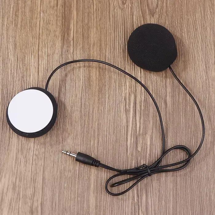 Interphone Bluetooth pour casque de moto Cardo avec micro à fil souple et haut-parleur 3