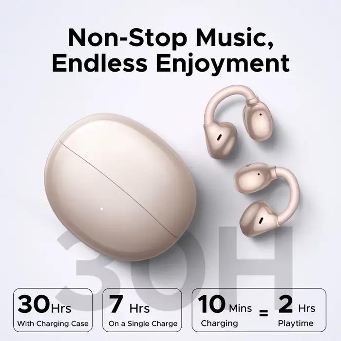 Écouteurs sans fil UGREEN Ear Clip OWS Bluetooth dynamiques pour femmes et hommes, occasions spéciales, couleurs variées, confort et style