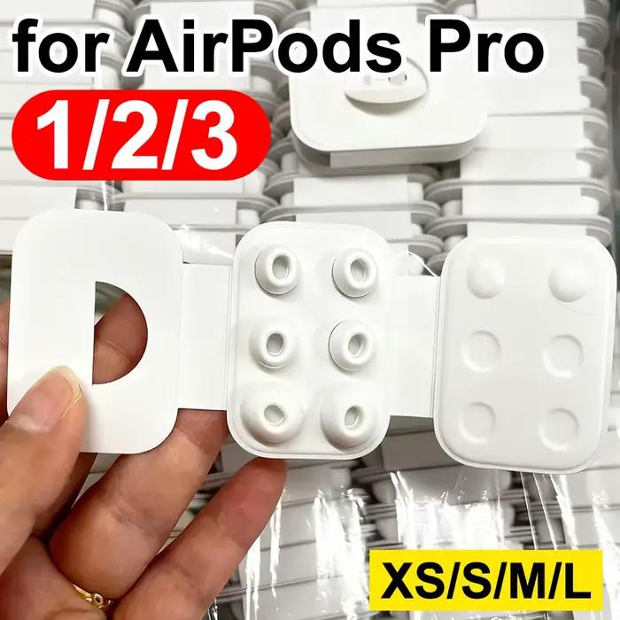 1/4 paires d'embouts pour AirPods Pro 3 2 1 génération