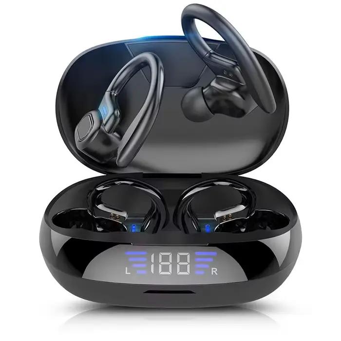Écouteurs sportifs sans fil Bluetooth 5.3 avec crochets d'oreille