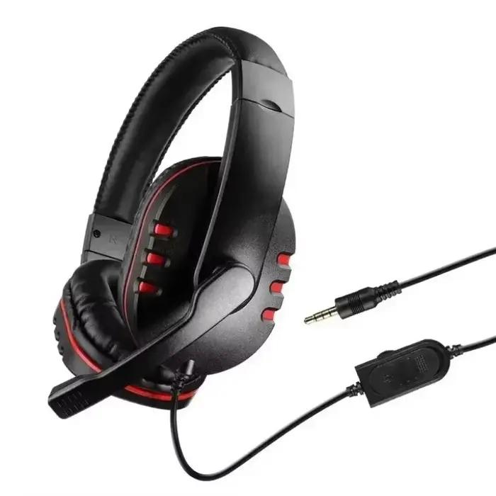 Écouteurs de jeu filaires VIKEFON avec annulation de bruit pour PC, PS4, PS5, tablette Nintendo, smartphone, et ordinateur portable occassions de jeu et communication haute qualité