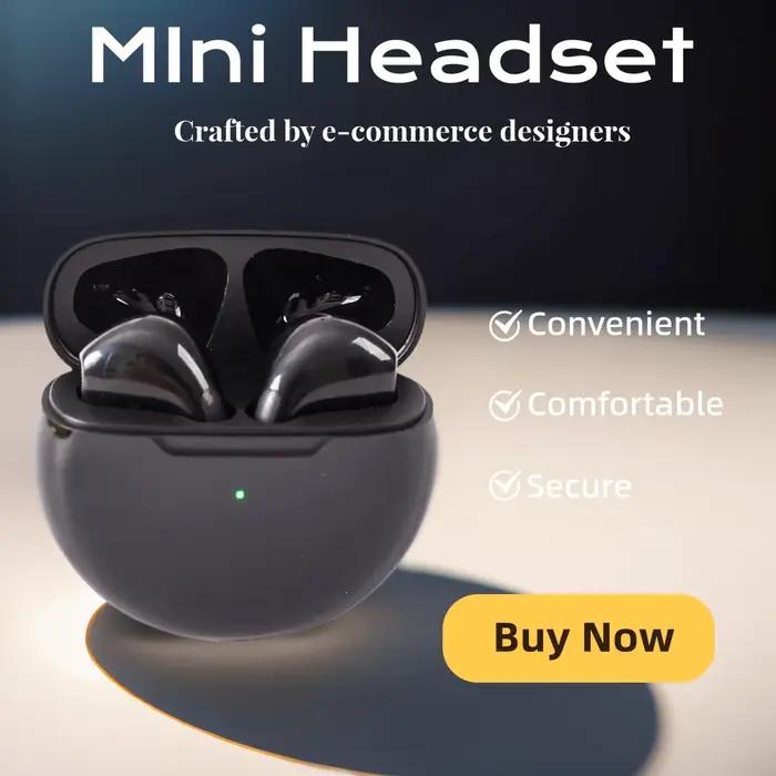 Mini casque Bluetooth sans fil
