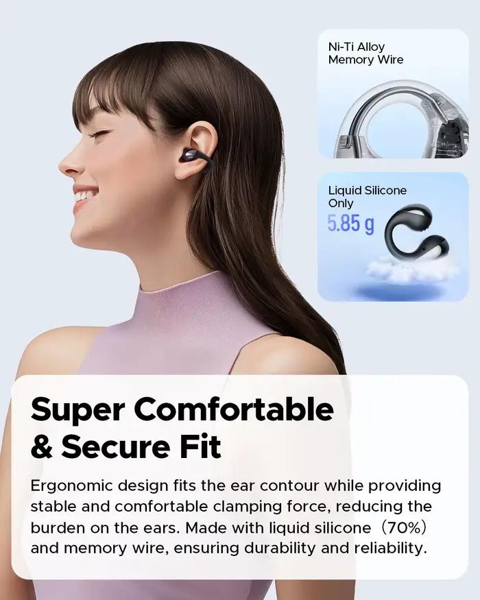 SoundPEATS-Écouteurs sans fil Bluetooth 5.4