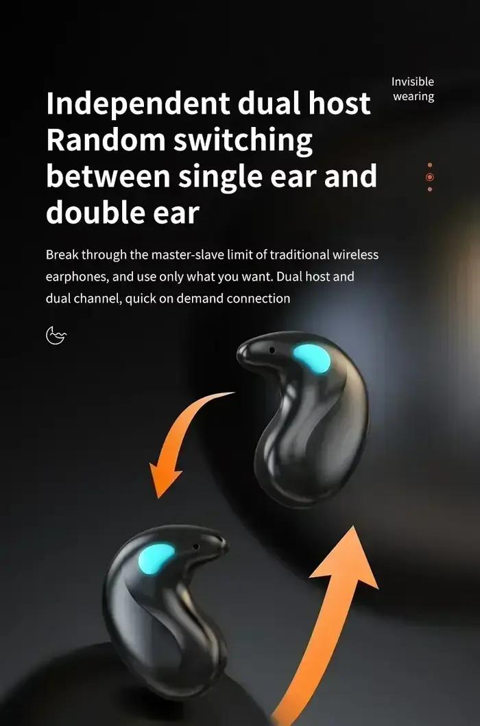 Nouveau style X55 écouteurs sans fil casque réduction du bruit Sport jeu sommeil Bluetooth 5.0