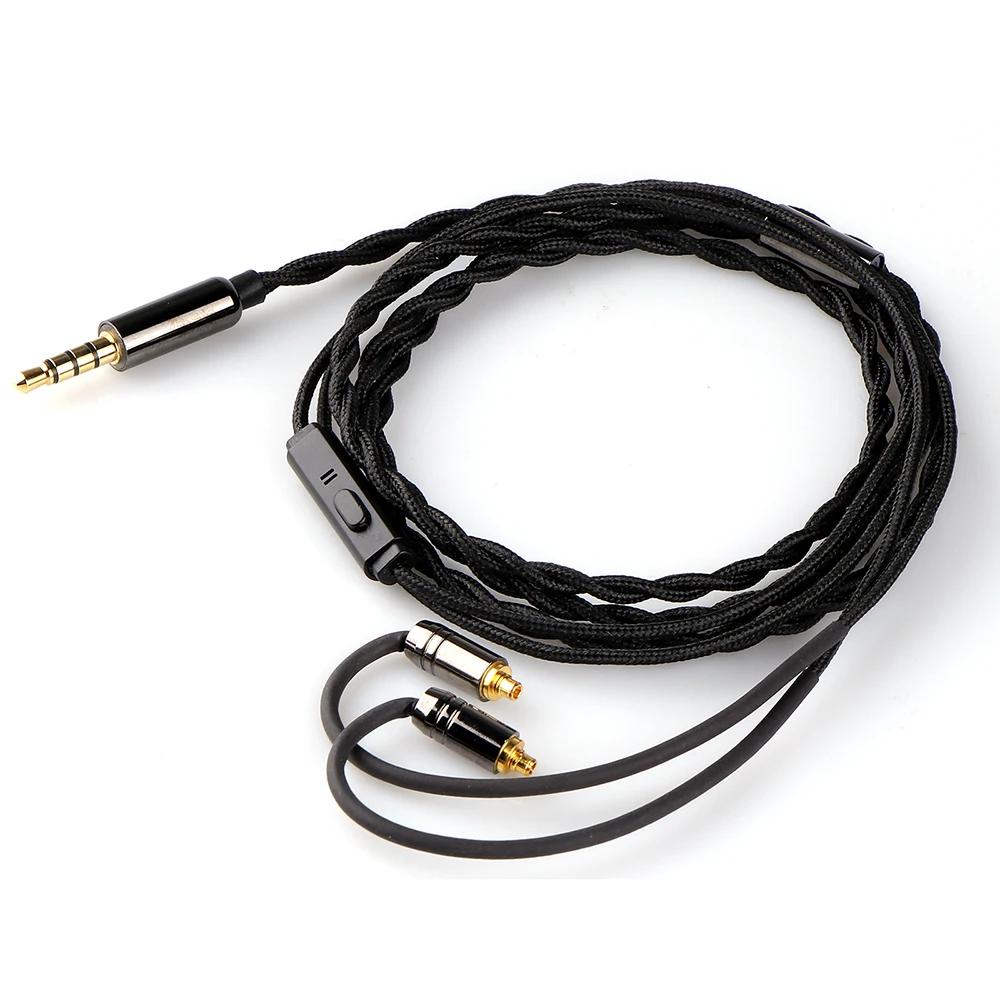 Tripowin Zombur 4N câble sans oxygène OFC haute pureté câble HiFi IEM avec micro couche extérieure e