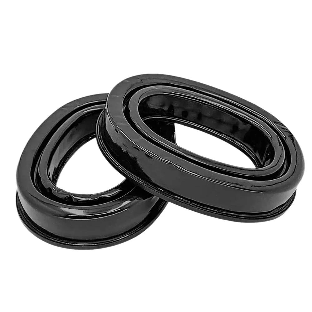 Coussinets d'oreille en gel pour casque tactique, protège-oreilles souples compatibles avec les acce