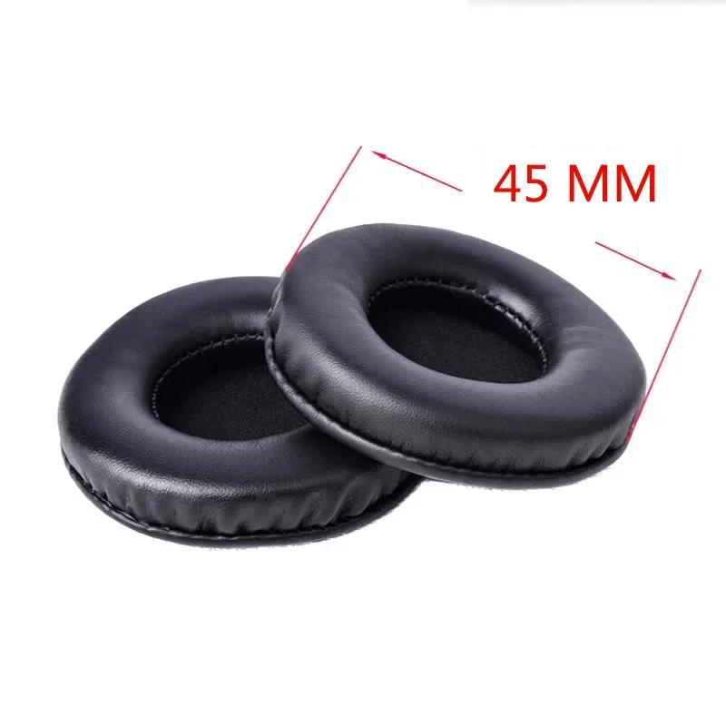 Coussinets d'oreille pour écouteurs, housse en mousse de cuir éponge 40mm 50mm 55mm 60mm 65mm 70mm 7