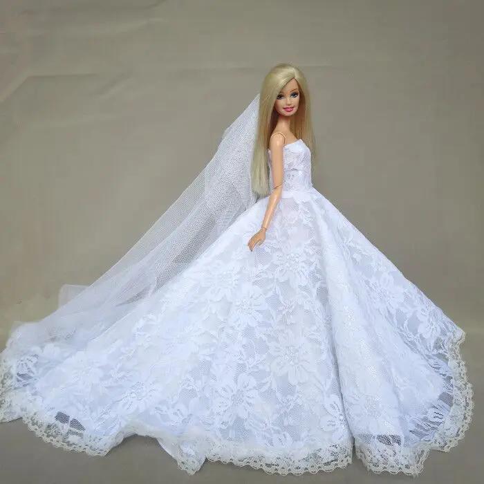 Accessoires pour poupée de 30cm, vêtements de poupée, robe de mariée, produits de qualité, jupe à la