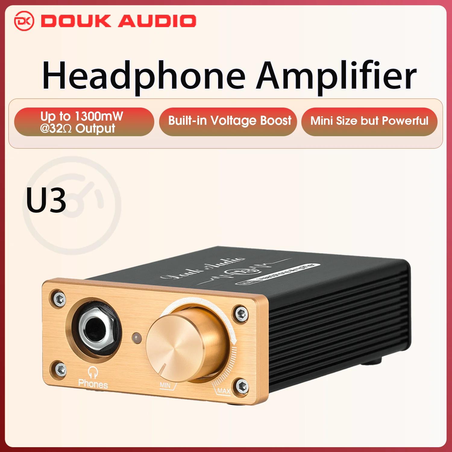 Douk Audio U3 Mini amplificateur de casque de classe A Pure HiFi amplificateur stéréo de bureau à do