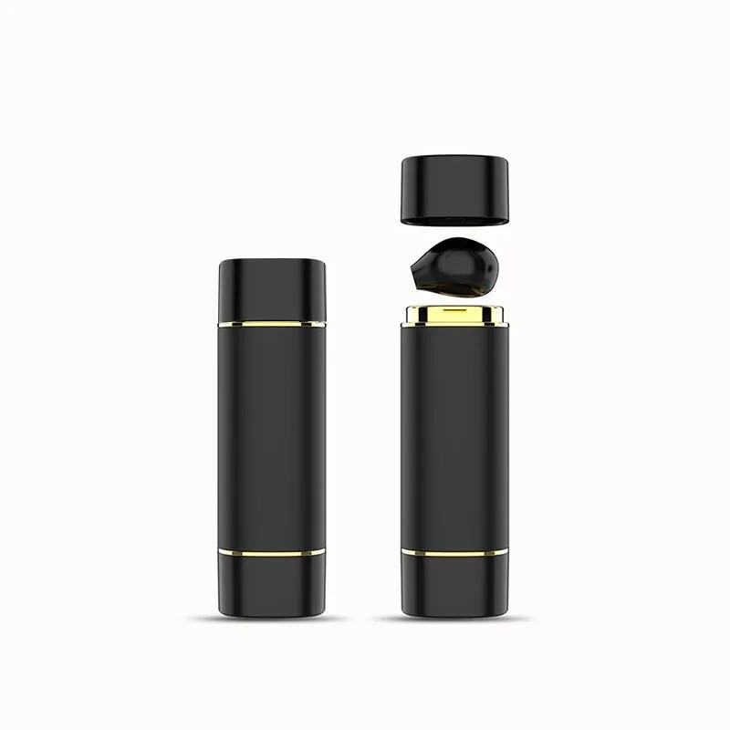 "Earbuds de sport Lipstick Mini TWS - Bluetooth 5.2 sans fil, conception ultra-compacte non intra-au