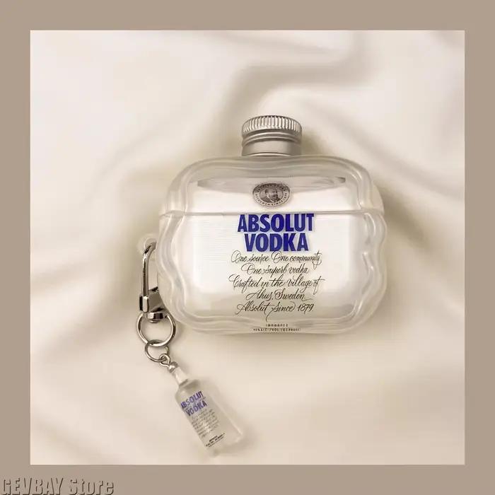 Nouveau étui Airpods 4 Vodka 4e génération étui Airpods Pro 2 Compatible pour étui pour écouteurs Ap