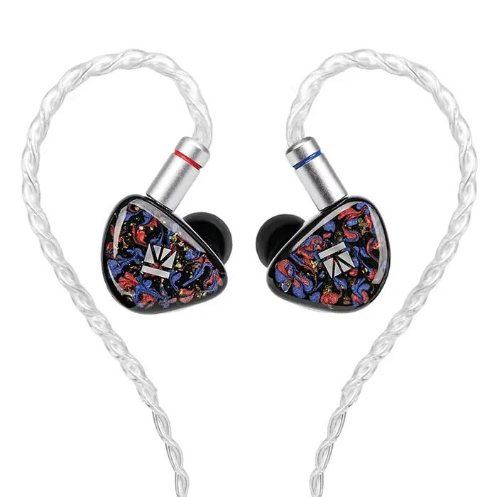 Écouteurs intra-auriculaires hybrides KBEAR Kalideer Apex-P6 1DD+1BA+1Piezo, en résine imprimée en 3