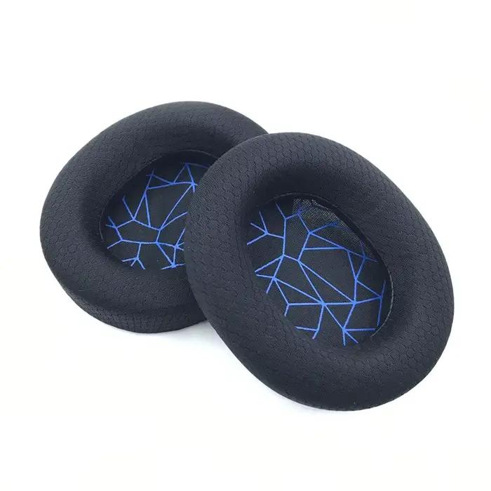 Oreillettes de remplacement en tissu noir, pour casque de jeu sans fil SteelSeries Arctis 3/Arctis 5