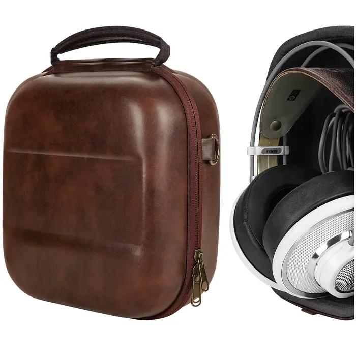 Étui pour casque Geekria compatible avec les casques AKG K340, K240, K242, K271, K272, K141, sac de