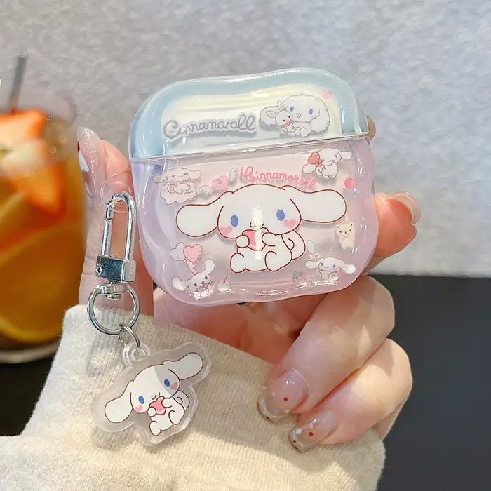 Étui pour écouteurs Cinnamoroll au design unisexe tendance pour Airpods 1.2.3.4 Airpods Pro 3 2 1, s