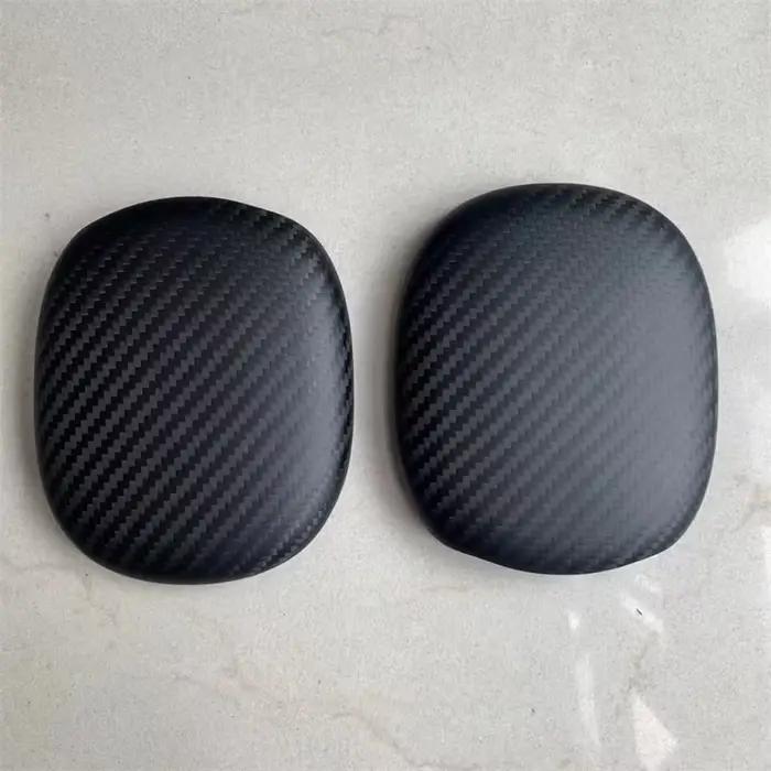 Étui AirPods Max pour écouteurs Apple en Fiber de carbone véritable, étui de protection en Fiber d'a