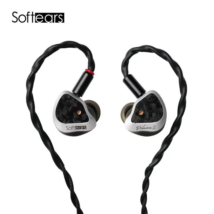 Softears-Écouteurs Volume S, 1 esse + 1Passive esse + 2BA avec 3.5mm/4.4mm Interchangeables