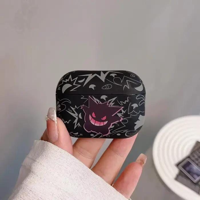 Étui pour écouteurs Airpods 4 2 3 1 Pro 3 2 Anime Pocket Monsters Pokémon Gengar, housse de protecti