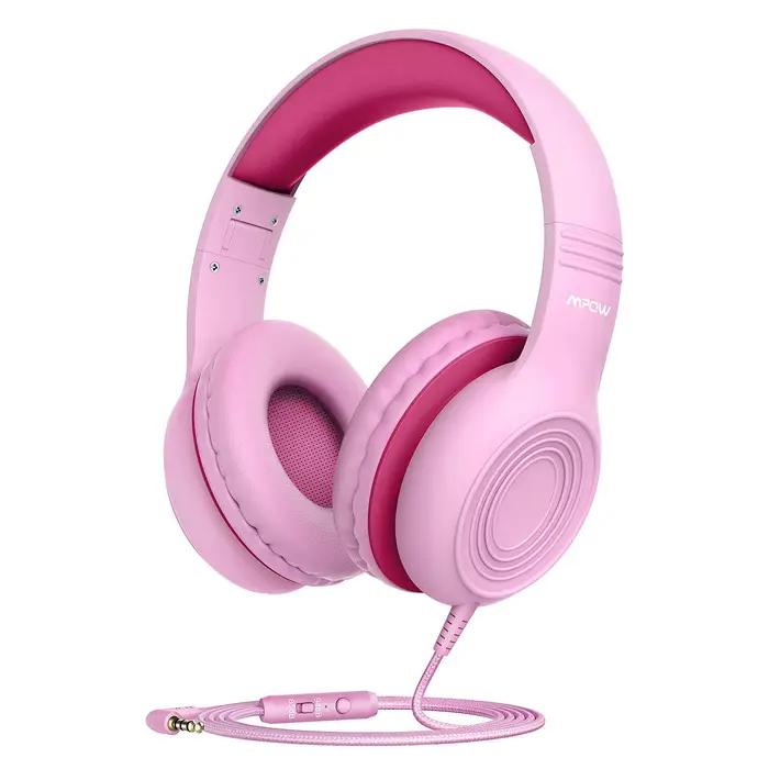 Mpow CH6 filaire enfant enfants casque matériau de qualité alimentaire 85dB Volume limité avec Port