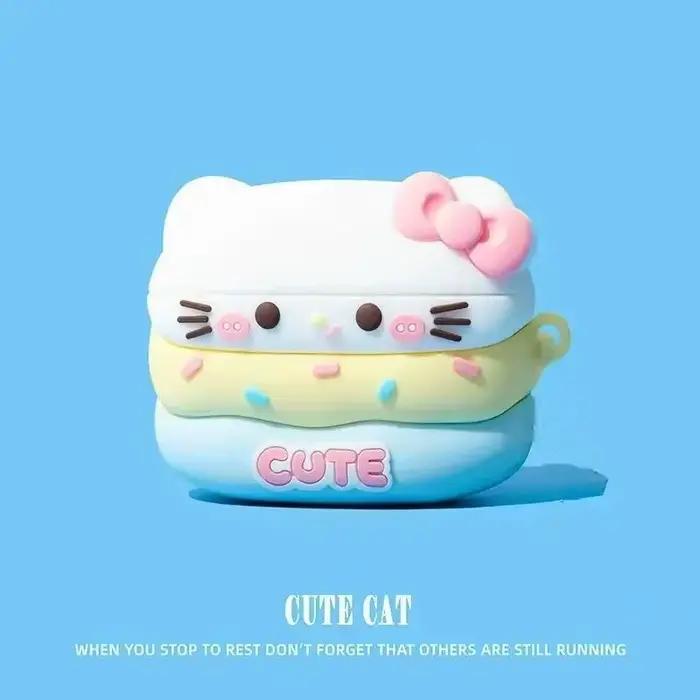 cute cartoon Case For AirPods Pro3 soft shell Wireless earphone For AirPods 4 Pro2 3 case Earphone A
