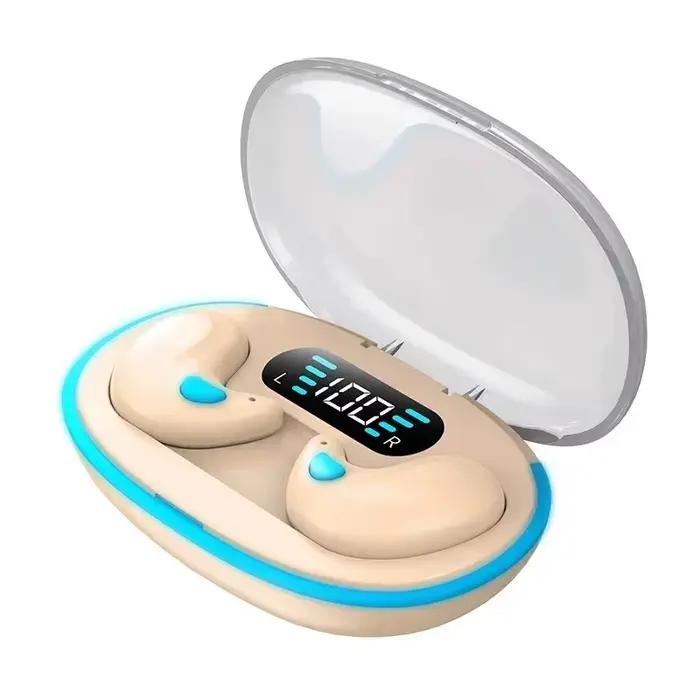 Écouteurs sans fil X55, écouteurs avec réduction de bruit, pour le sport, les jeux, le sommeil, écou