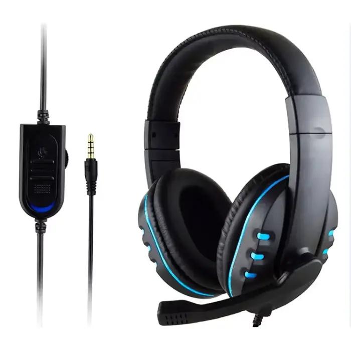Écouteurs de jeu filaires 3.5mm, casque d'écoute, suppression du bruit, avec Microphone, contrôle du