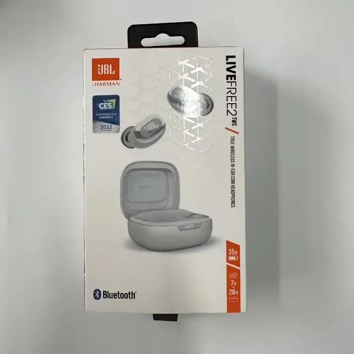 Écouteurs sportifs sans fil JBL Live Free 2 TWS originaux, écouteurs Bluetooth, écouteurs stéréo spo
