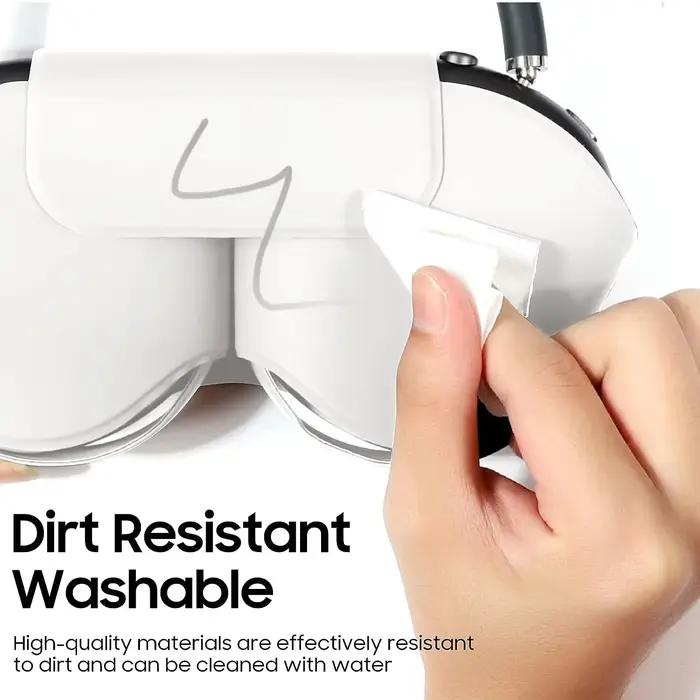 Pour AirPods Max écouteur coup de courant Intelligent housse de protection étuis en cuir PU sacs pour écouteurs souples