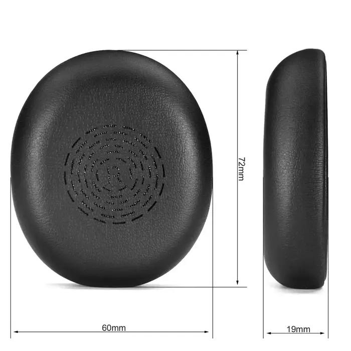 Coussinets doreille en cuir hautequalité pour Jabra Evolve2 65 Flex MS UC oreillers doreille remplacement compatibles confort et protection pour femmes hommes occasions speciales