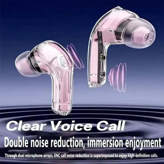 Écouteurs sans fil Vikefon intra-auriculaires 3D sonore avec annulation de bruit pour jeux vidéo et musique occasions spéciales