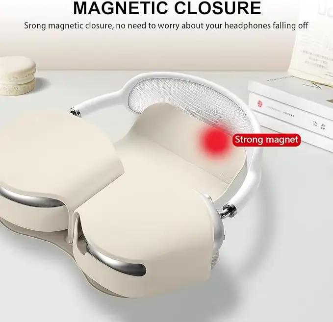 Étui de protection en cuir de haute qualité pour AirPods Max de deuxième génération, élégant et sécurisé pour écouteurs Bluetooth occassions spéciales
