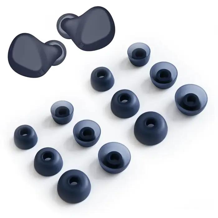Coussinets d'oreille en silicone TENNMAK compatibles avec Jabra Elite 3 4 4 Active 5 7 Pro 7 Active 75t 75t Active pour femmes et hommes occasions quotidiennes et cadeaux