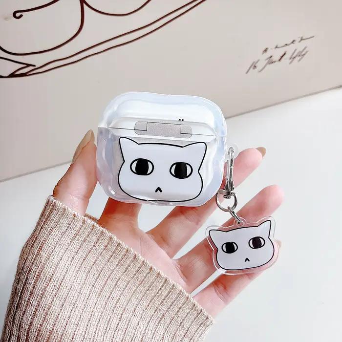 Étuis pour écouteurs Bluetooth avec motif de chiot mignon et chaton adorable