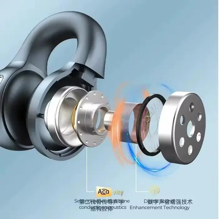TWS X58 casque à Conduction osseuse sans fil Bluetooth écouteurs étanche sport