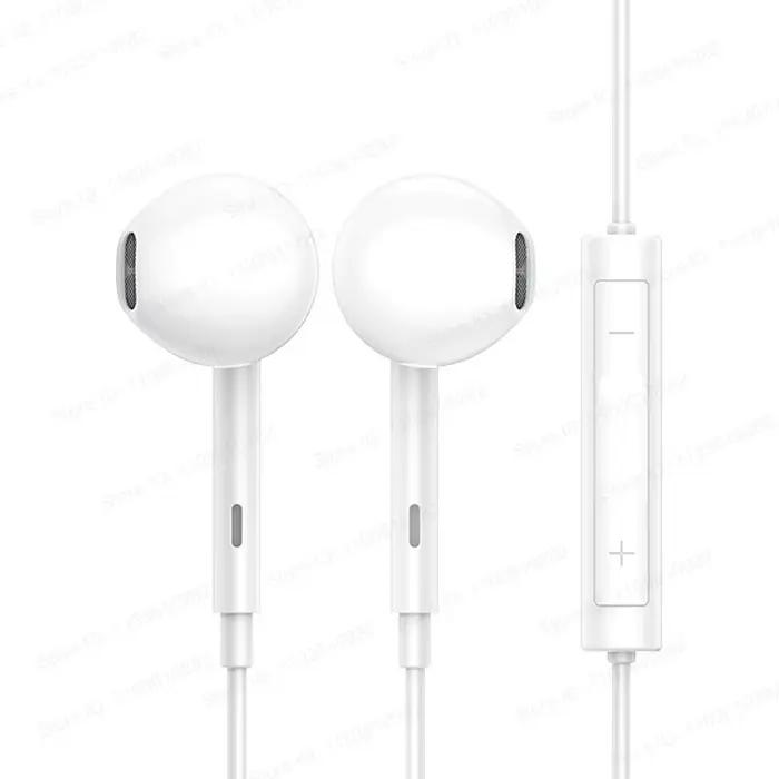 Ecouteurs intra-auriculaires ANLUAN en métal avec microphone et prise en charge d'Apple Siri pour iPhone 16 Pro Max 15 14 13 12 11 XS XR 8 6 7 occassions spéciales