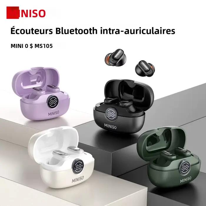 MINISO MS105 Bluetooth écouteur dans l'oreille écouteurs souples
