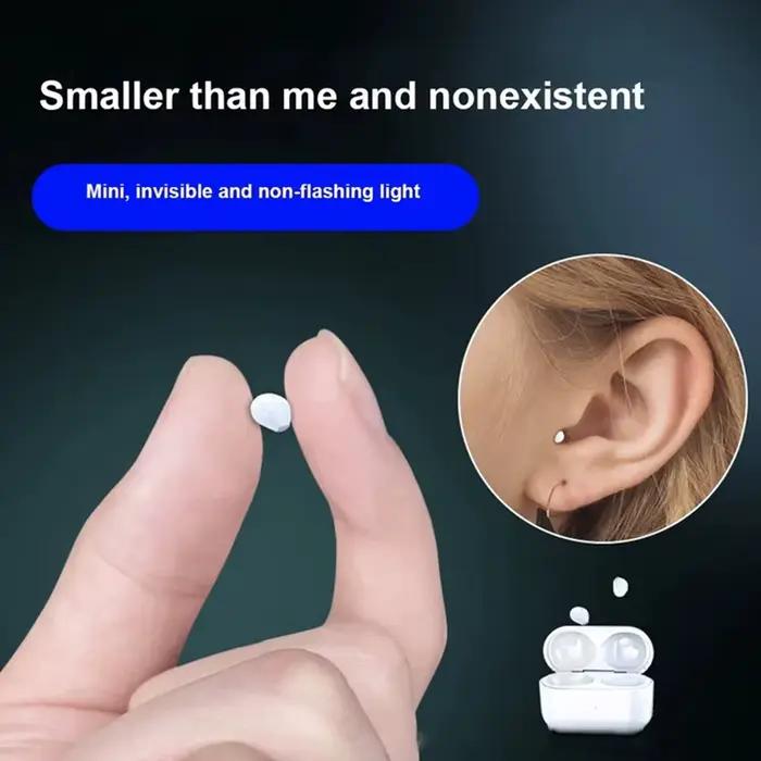 Écouteurs invisibles Mini casque Bluetooth TWS sans fil avec Microphone HD appel stéréo contrôle tactile