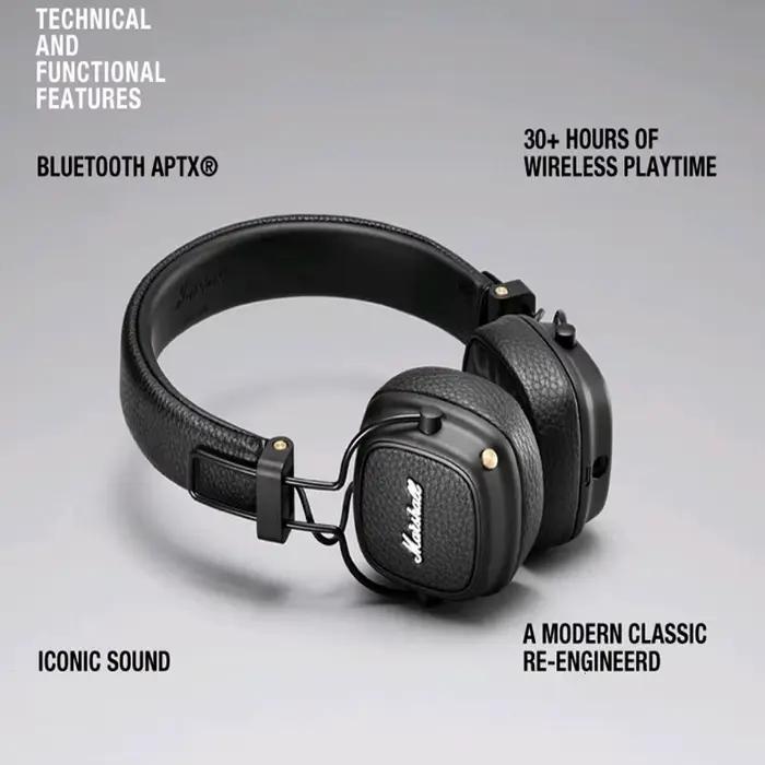 Casque sans fil Bluetooth Marshall MAJOR III
