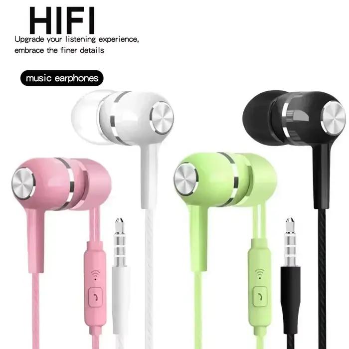 Casque intra-auriculaire HiFi stéréo avec son de basse