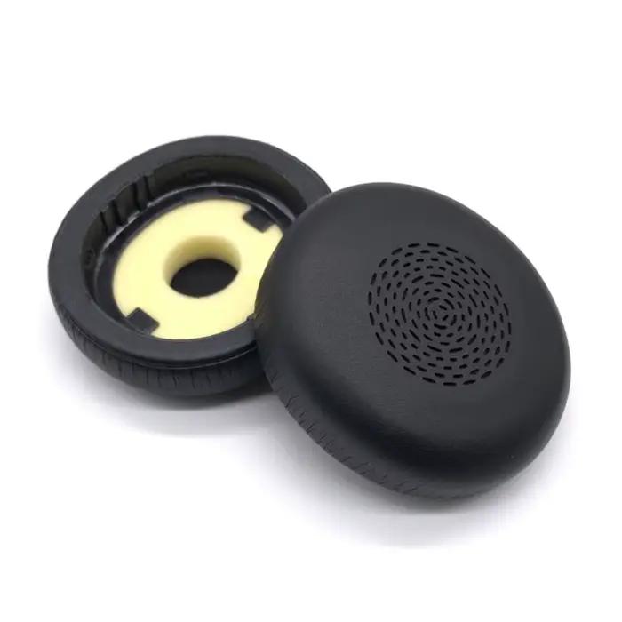 1 paire de coussinets d'oreille de remplacement en cuir PU